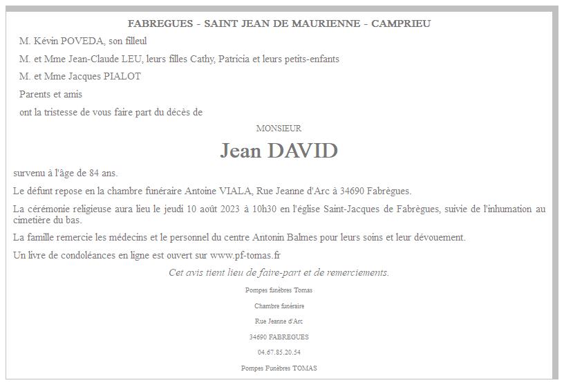 Image Annonce nécrologique