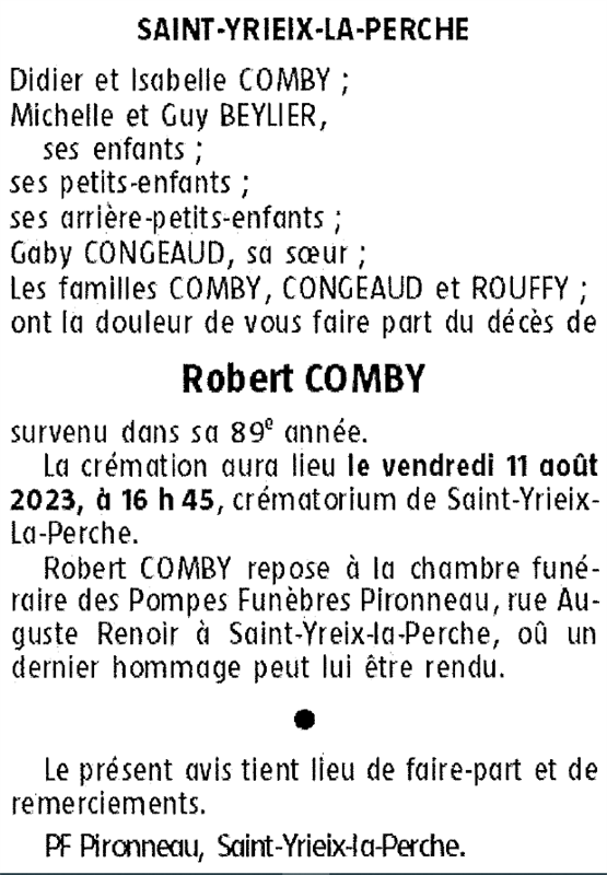 Image Annonce nécrologique