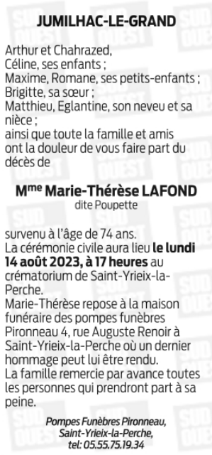 Image Annonce nécrologique