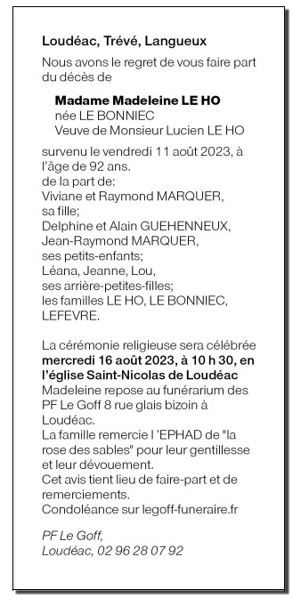 Image Annonce nécrologique