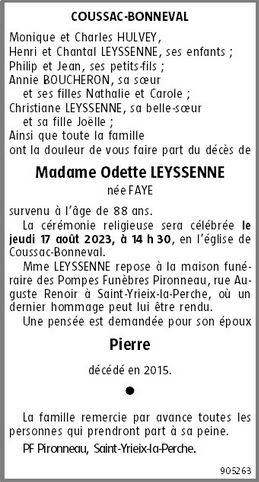 Image Annonce nécrologique