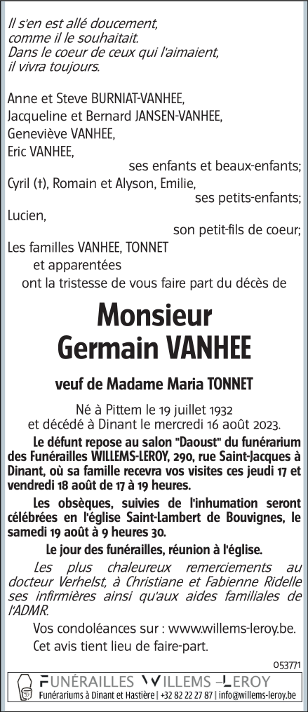 Image Annonce nécrologique