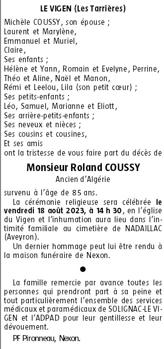 Image Annonce nécrologique