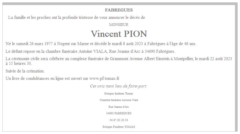 Image Annonce nécrologique
