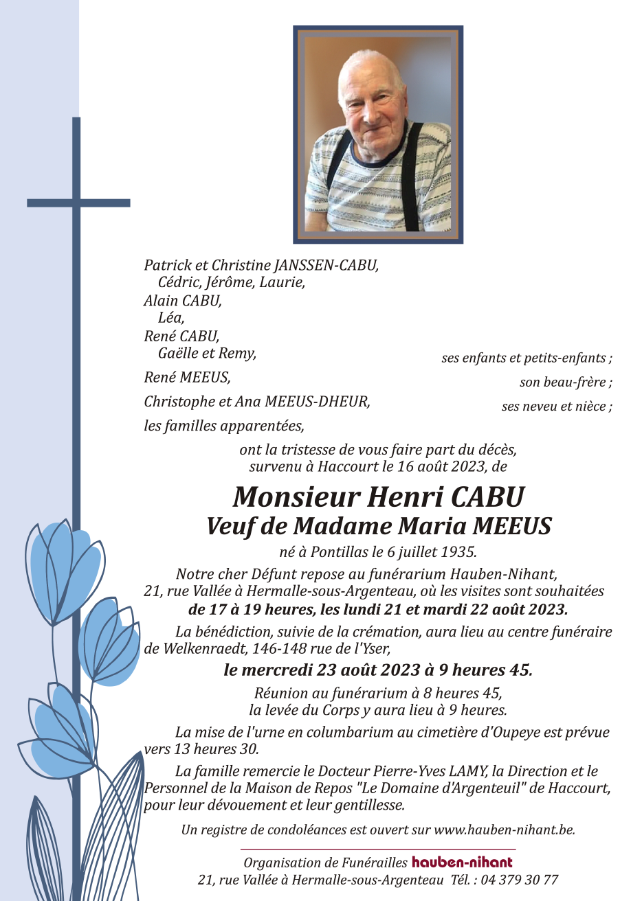 Image Annonce nécrologique