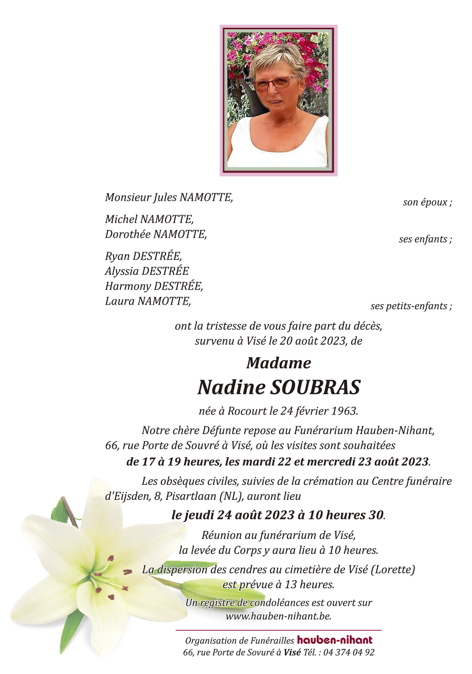 Image Annonce nécrologique