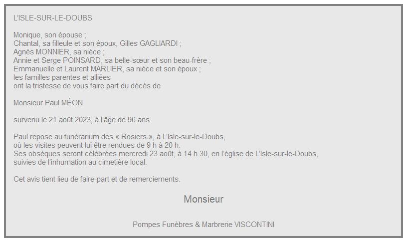 Image Annonce nécrologique