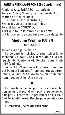 Image Annonce nécrologique