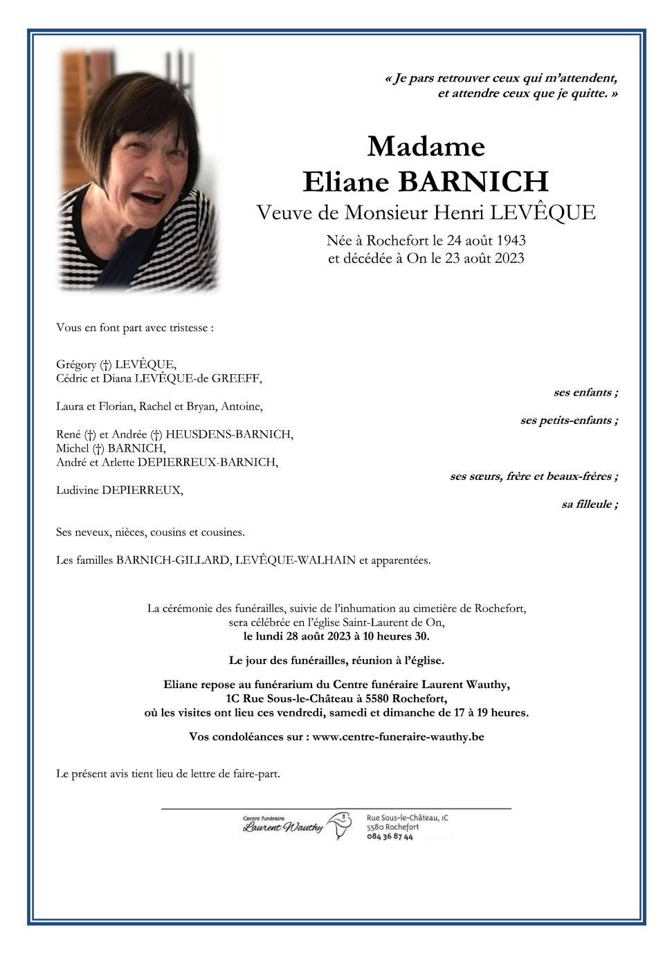 Image Annonce nécrologique