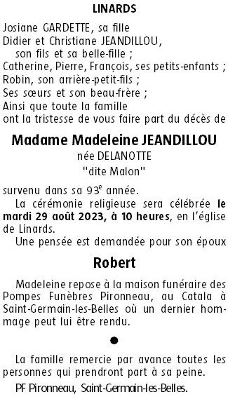 Image Annonce nécrologique