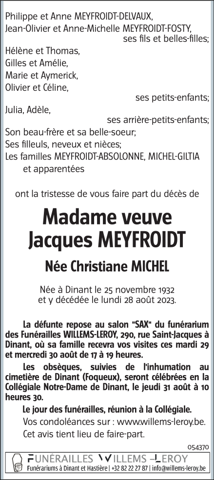 Image Annonce nécrologique
