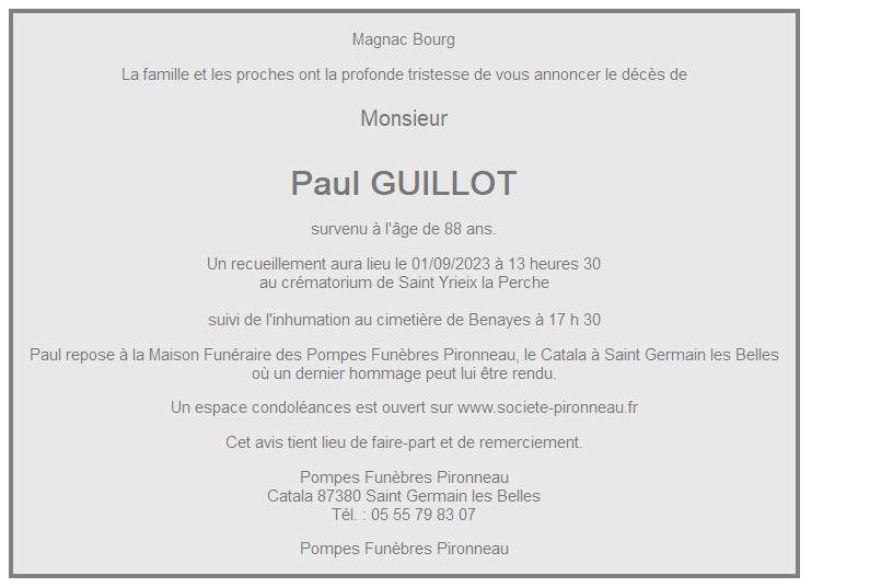 Image Annonce nécrologique