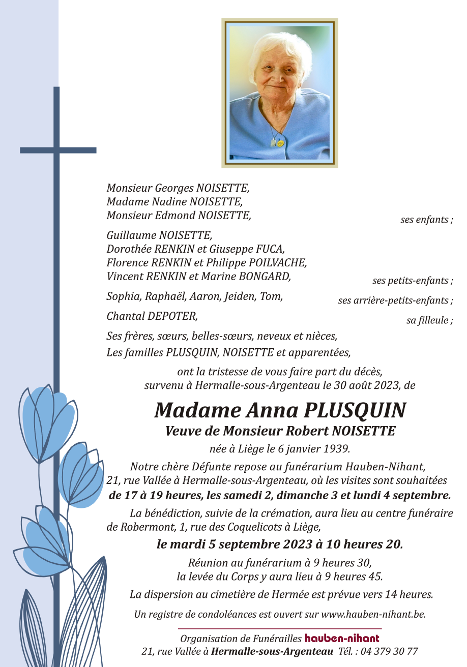 Image Annonce nécrologique
