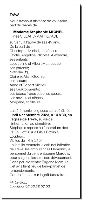 Image Annonce nécrologique