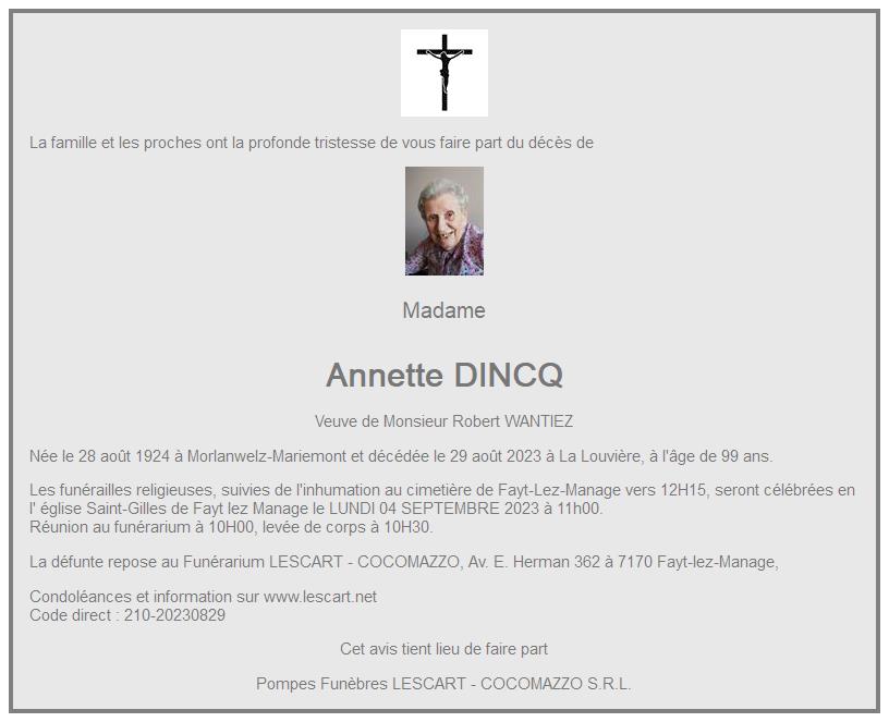Image Annonce nécrologique