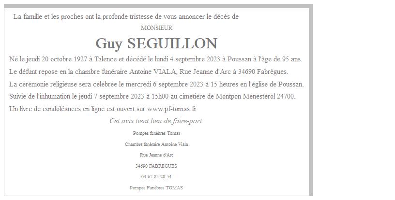 Image Annonce nécrologique