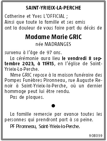 Image Annonce nécrologique