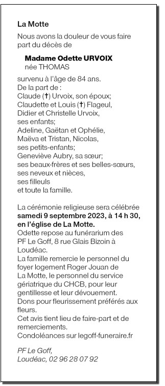 Image Annonce nécrologique