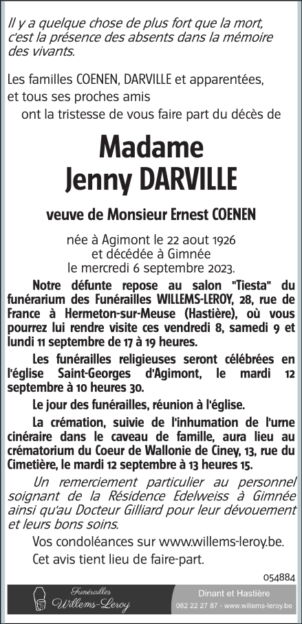 Image Annonce nécrologique