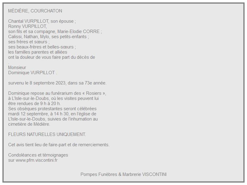 Image Annonce nécrologique