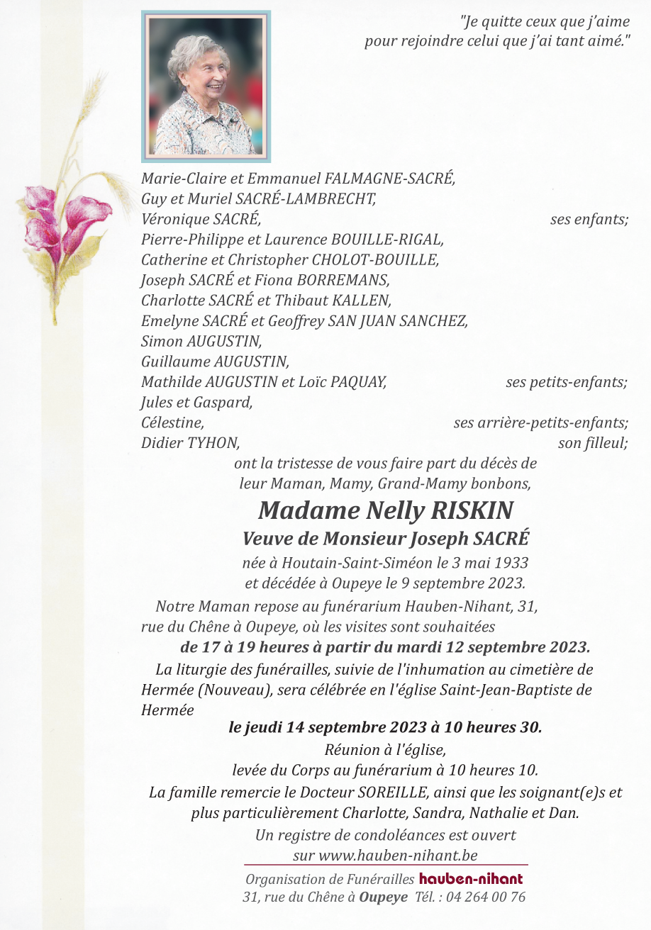 Image Annonce nécrologique
