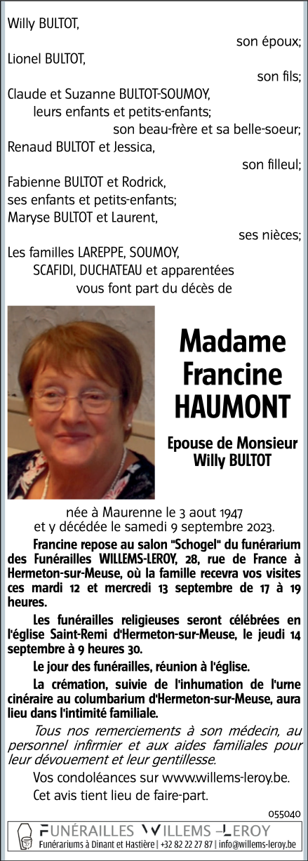 Image Annonce nécrologique