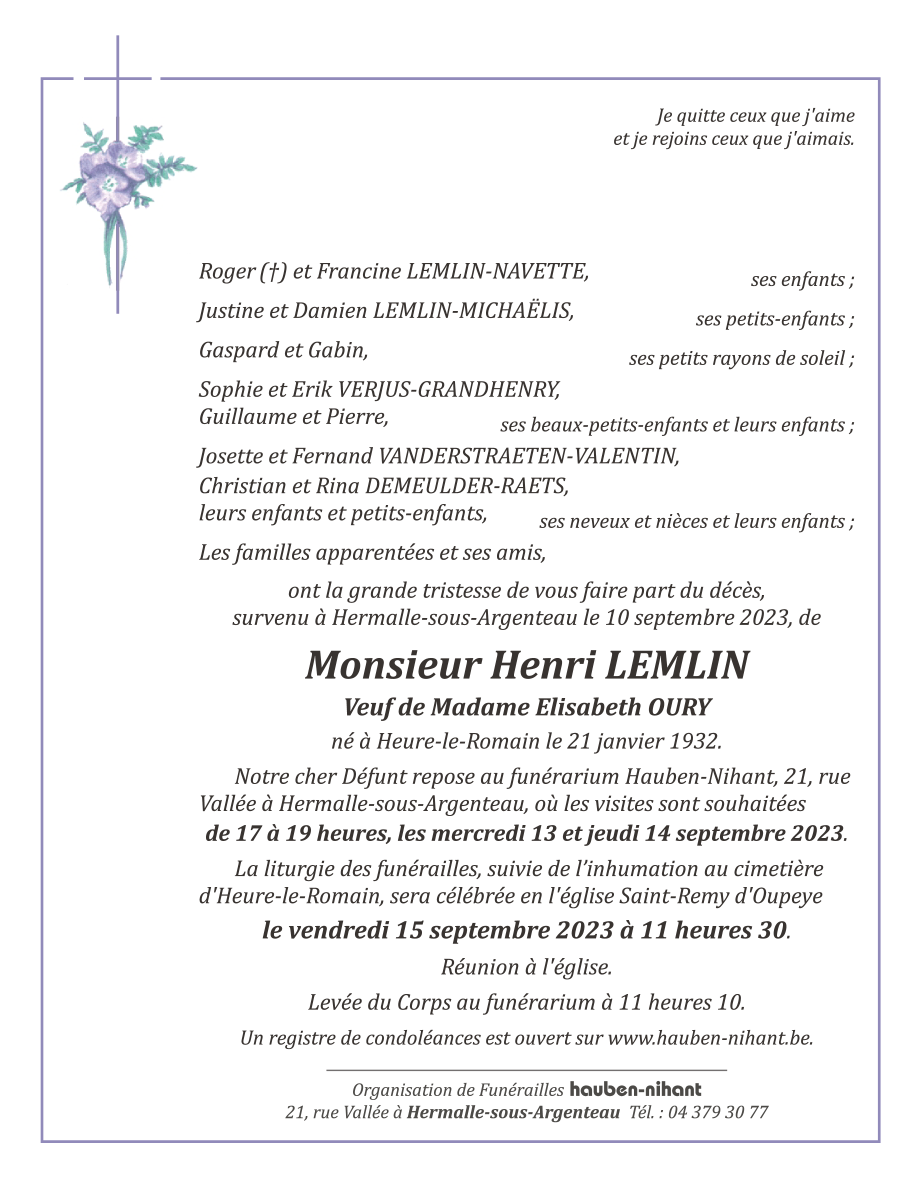 Image Annonce nécrologique