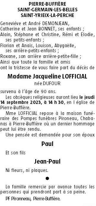 Image Annonce nécrologique