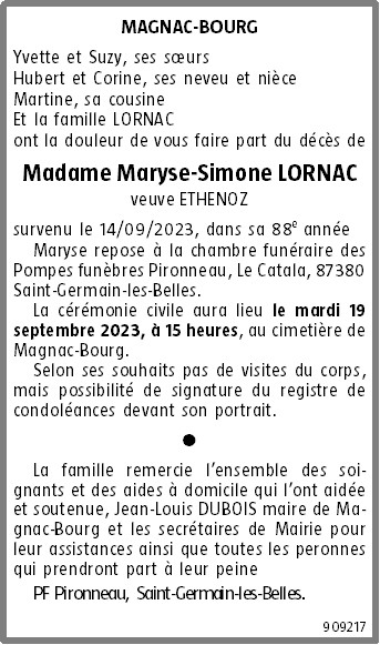 Image Annonce nécrologique