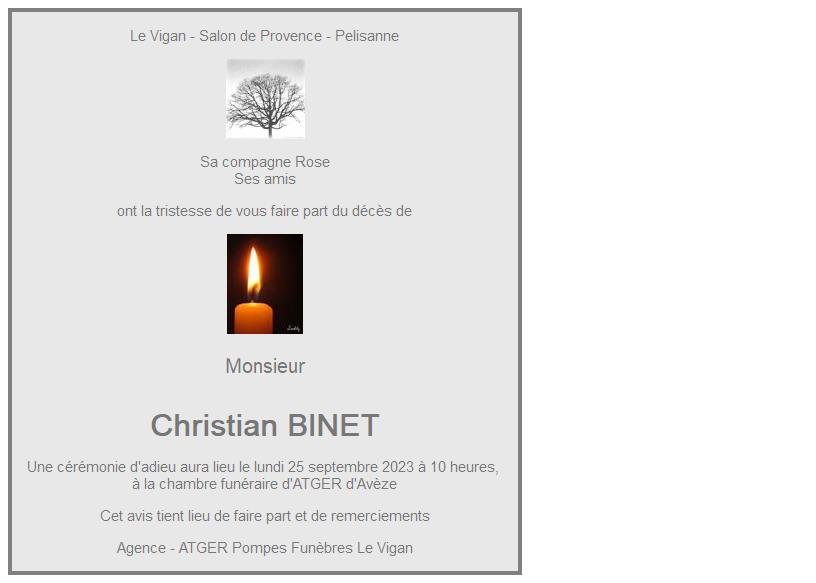 Image Annonce nécrologique