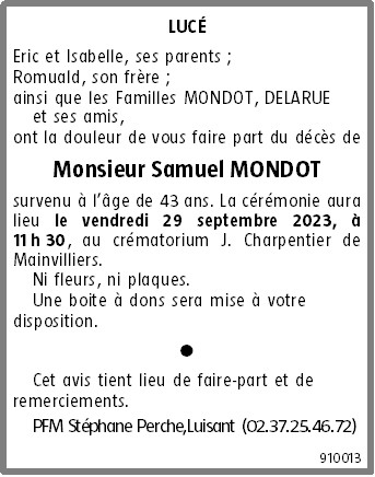 Image Annonce nécrologique