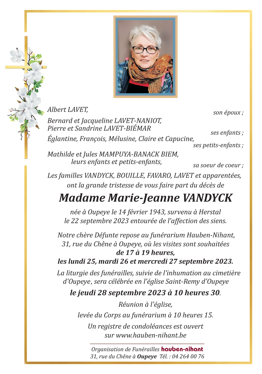 Image Annonce nécrologique