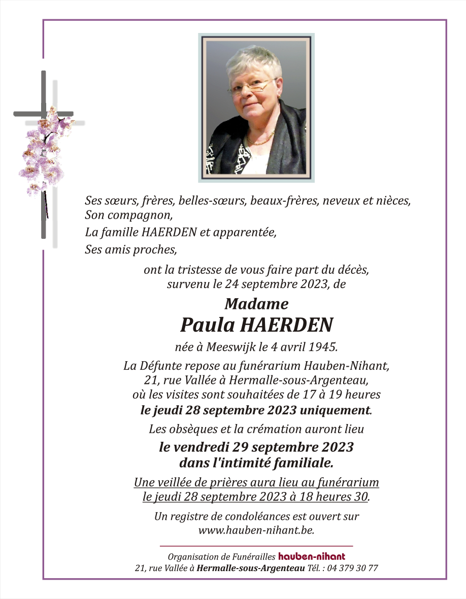 Image Annonce nécrologique