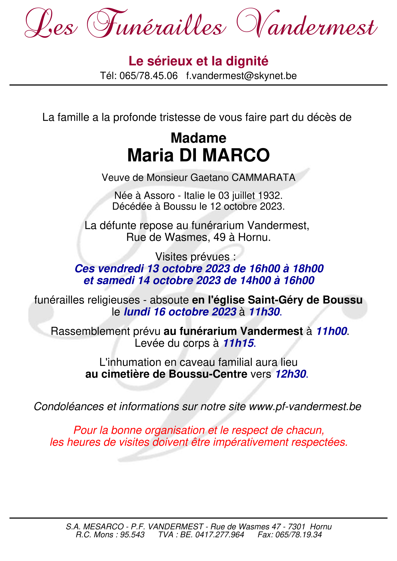 Image Annonce nécrologique