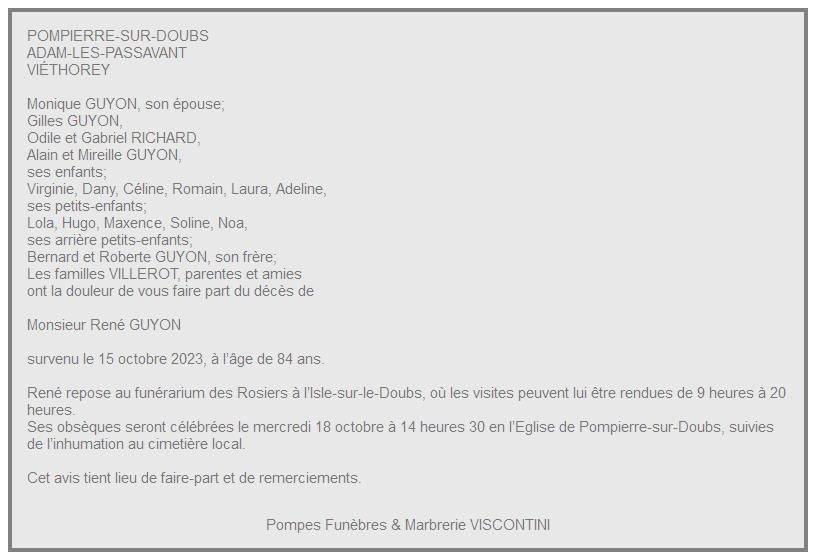Image Annonce nécrologique