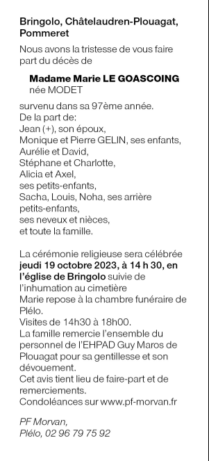 Image Annonce nécrologique