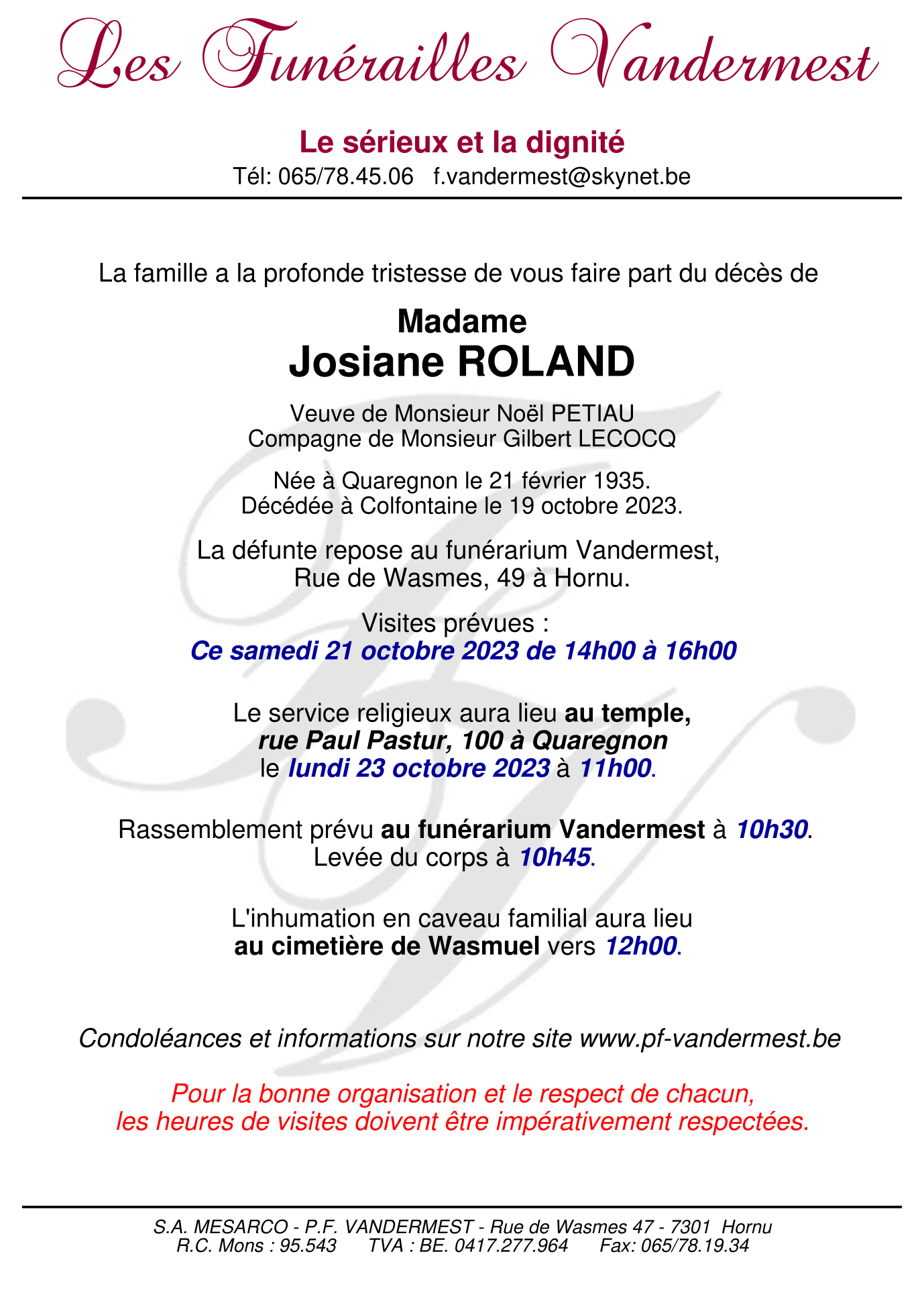 Image Annonce nécrologique