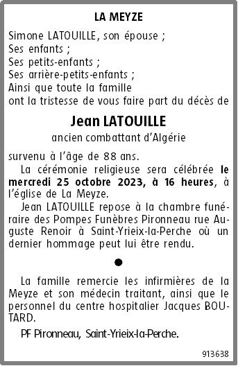 Image Annonce nécrologique