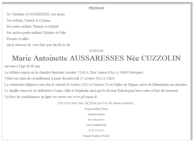 Image Annonce nécrologique