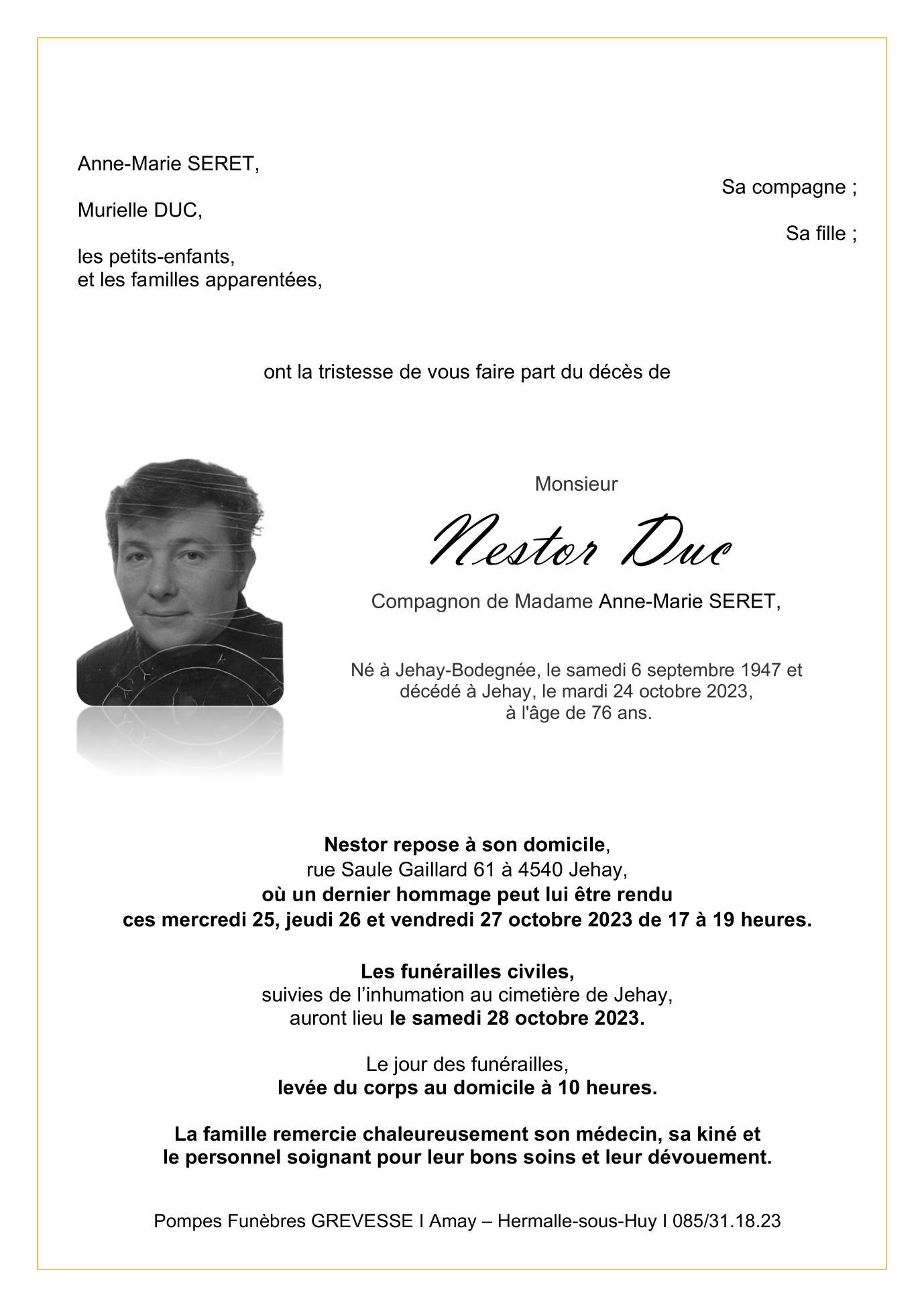Image Annonce nécrologique