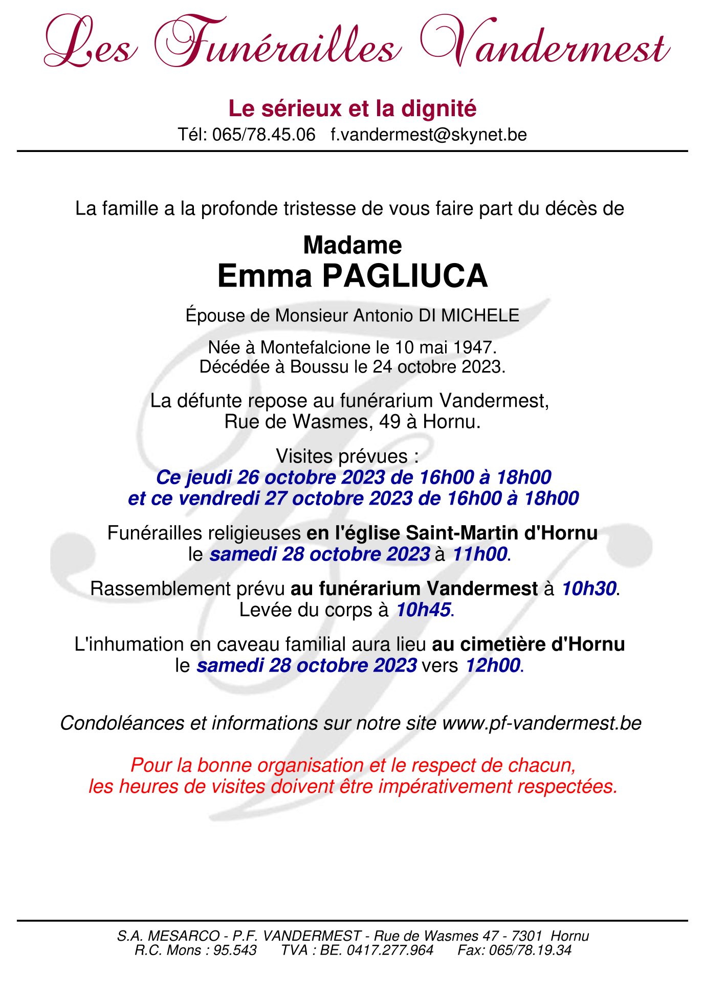 Image Annonce nécrologique