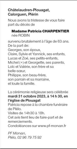 Image Annonce nécrologique