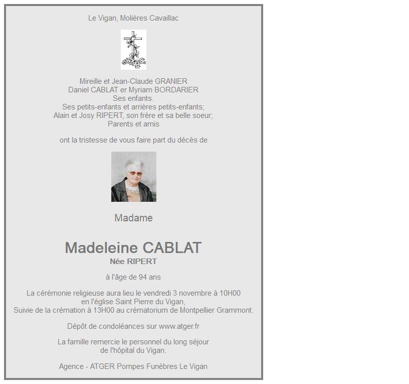 Image Annonce nécrologique