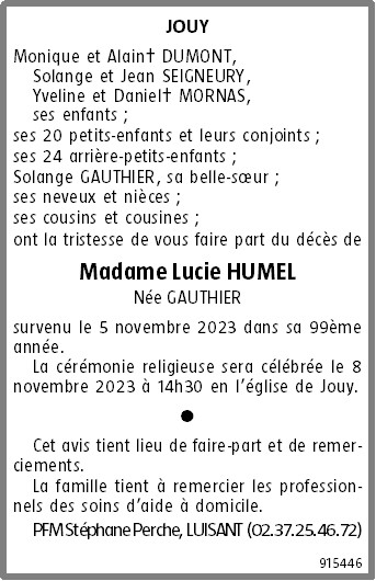 Image Annonce nécrologique