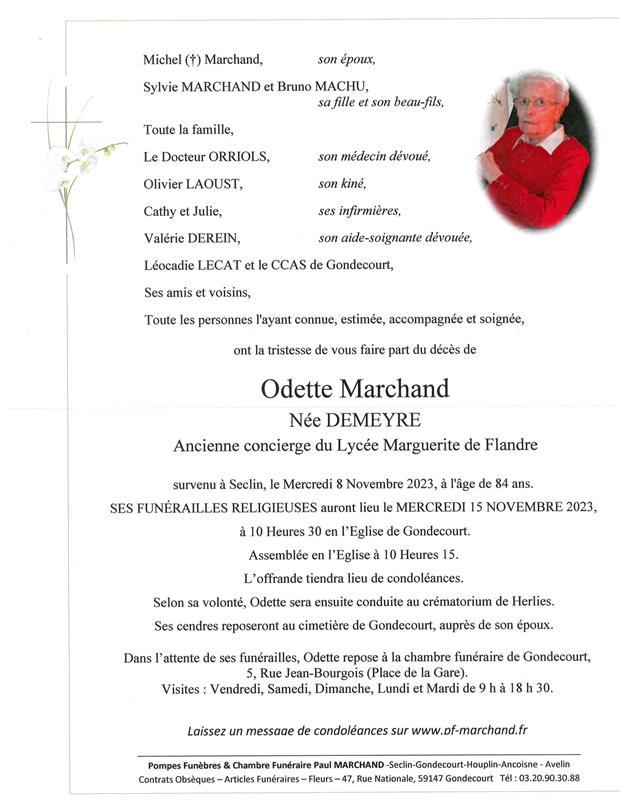 Image Pour voir le faire-part d'Odette cliquez-ici