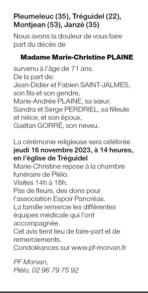 Image Annonce nécrologique