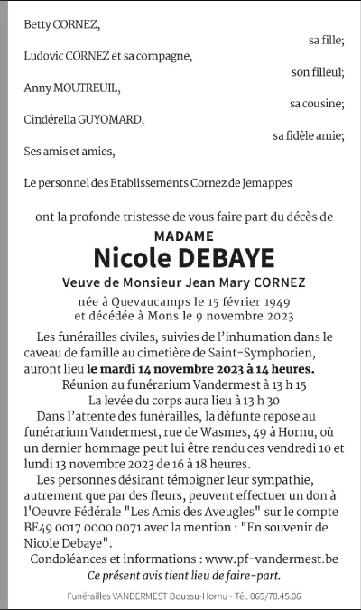 Image Annonce nécrologique