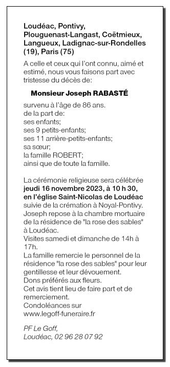 Image Annonce nécrologique