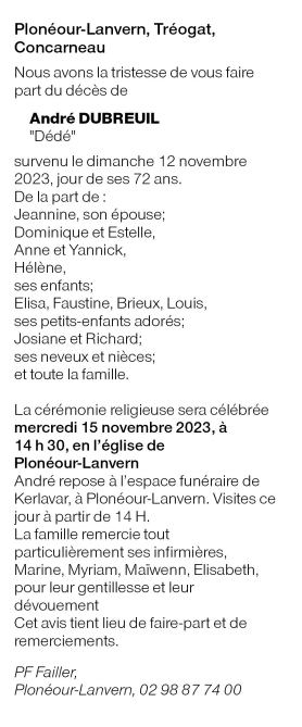 Image Annonce nécrologique