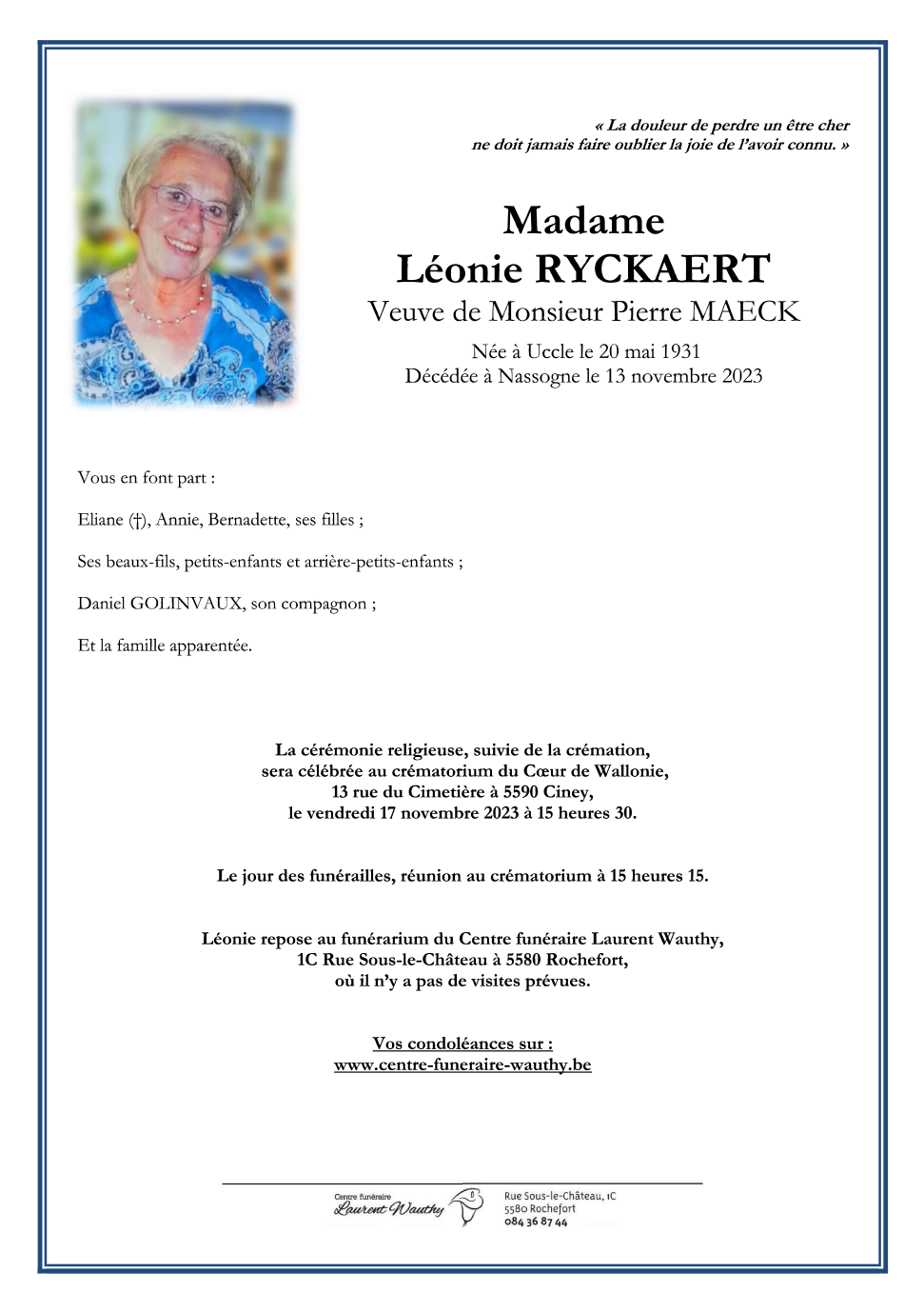 Image Annonce nécrologique